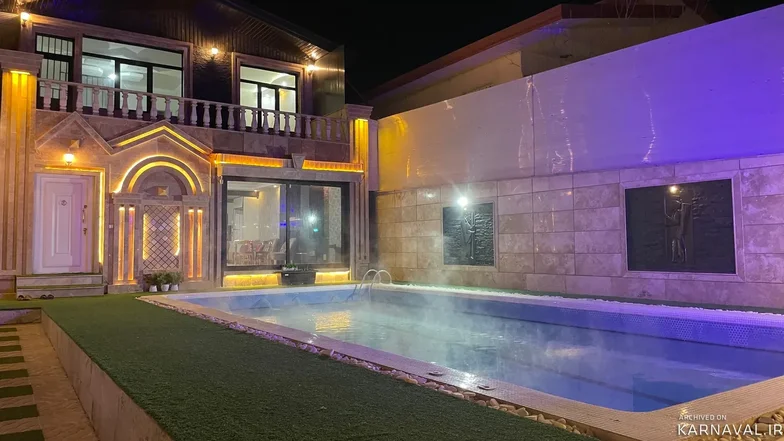 ویلا استخردار آبگرم زعفرانیه کردان