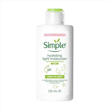 کرم آبرسان لایت  سیمپل مدل Kind to Skin Hydrating Light Moisturiser