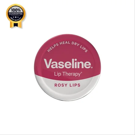 بالم لب کاسه ایی وازلین Vaseline اورجینال مدل Lip Therapy گل رز حجم 20 گرم