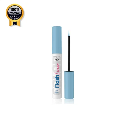 خط چشم مویی گلدن رز Golden rose اورجینال مدل Flash Liner رنگ Sky Blue