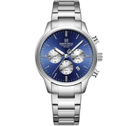 ساعت مچی عقربه‌ای مردانه نیوی فورس مدل NF8076 SBES