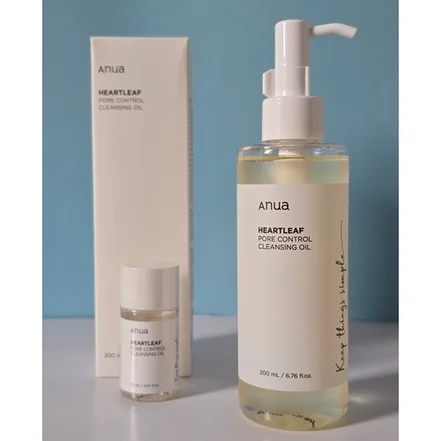 روغن پاک کننده و کنترل منافذ Heartleaf آنوا  Heartleaf Pore Control Cleansing Oil