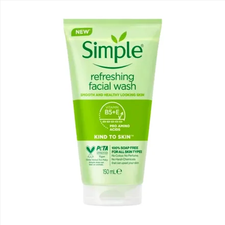ژل شستشو سیمپل مدل Kind to Skin Refreshing Facial Gel Wash