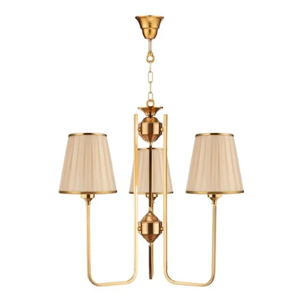 لوستر 3 شعله زیمادور مدل رزالینا شید کد ZD-02