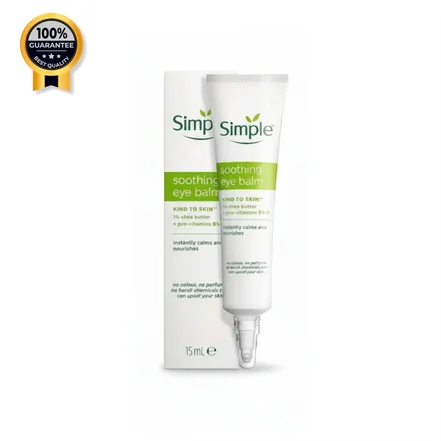 کرم دور چشم سیمپل simple اورجینال مدل soothing eye balm حجم 15 میل