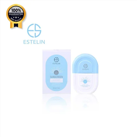 ضدآفتاب بی رنگ استلین Estelin اورجینال Spf50 آبرسان حجم 50 و 100 گرم