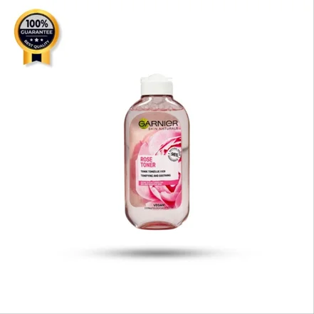 تونر گارنیر Garnier اورجینال تسکین دهنده پوست خشک و حساس حاوی گل رز 200 میل