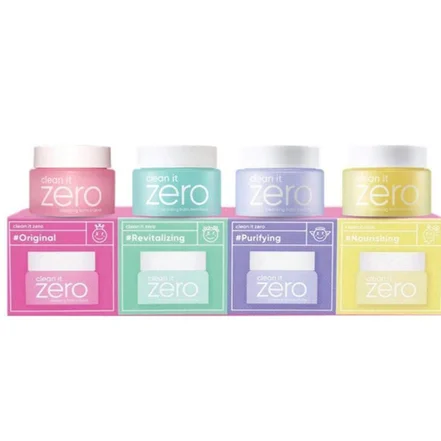 پک‌ بالم پاک کننده زیرو 4 عدد7 میل  Clean it Zero Kit Cleansing Balm Miniature Set