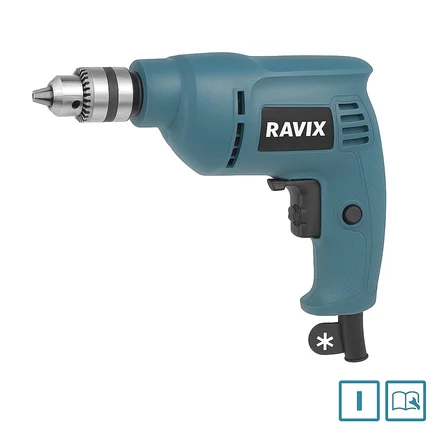 دریل ۱۰ میلیمتر راویکس مدل RX6601