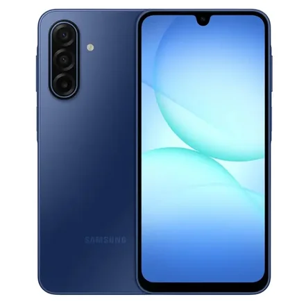 گوشی موبایل سامسونگ مدل GALAXY A17 ظرفیت 128 گیگابایت و رم ۴ گیگابایت آبی (پارت نامبر هند)
