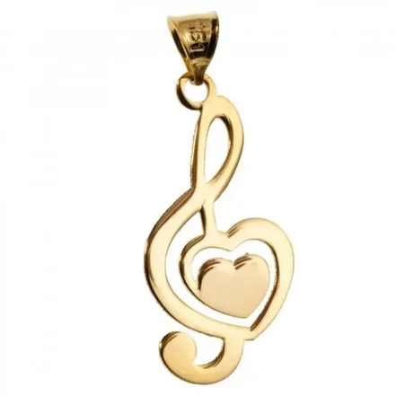 آویز گردنبند طلا 18 عیار زنانه گالری طلای مهر مدل N112 0.250