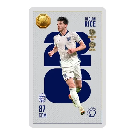 <em>طلا</em> گرمی 18 عیار سوت مدل رایس RICE طرح کارت فوتبالی جام جهانی 2026 کد SO10143026