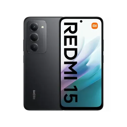 گوشی موبایل شیائومی مدل Redmi 15 4G دو سیم کارت ظرفیت 256 گیگابایت و رم 8 گیگابایت مشکی