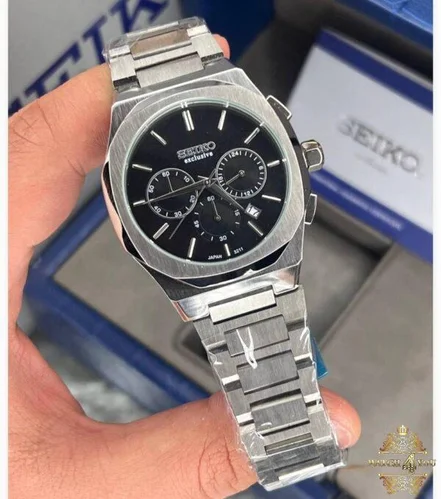 <em>ساعت</em> مچی <em>مردانه</em> سه موتوره سیکو seiko exclusive