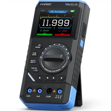 مولتی‌متر دستی ۳ در ۱ فینرسی مدل FNIRSI DST-210