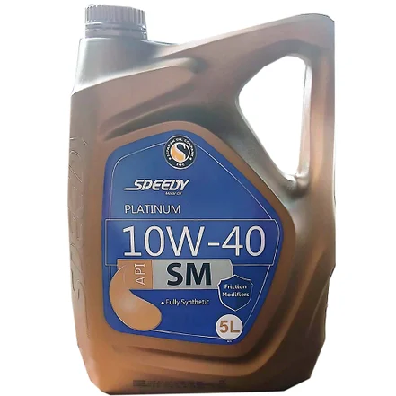 پلاتینیوم اسپیدی (SM 10W40) 5 لیتری پلاستیکی