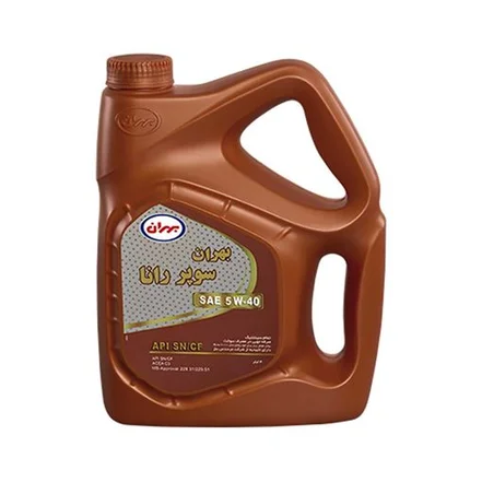 روغن موتور بهران سوپر رانا (SN 5W40) 4 لیتری پلاستیکی