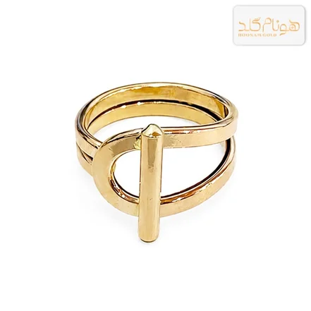 انگشتر طلا کمربندی R1003