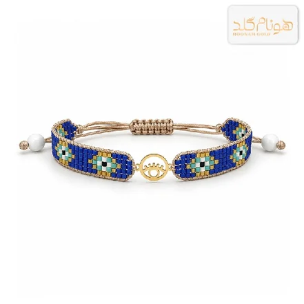 دستبند طلا میوکی چشم BMIU۱۴۳