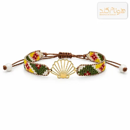 دستبند طلا میوکی صدف BMIU۱۴۹