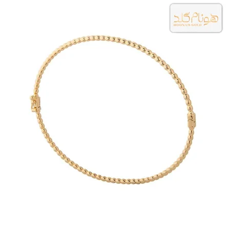 بنگل طلا رنانه توپی BA۳۴۰