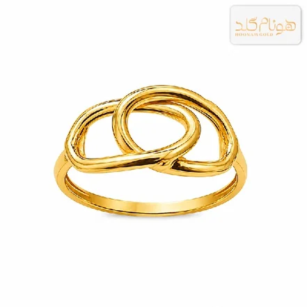 انگشتر طلا اوال پیچ R1023