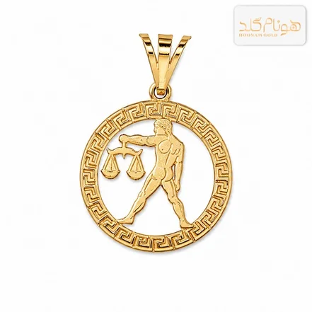 پلاک طلا مهر M647