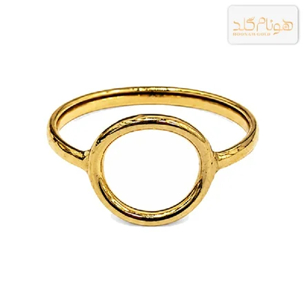 انگشتر طلا دایره R1005