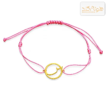 دستبند طلا بافت سین BMIU135