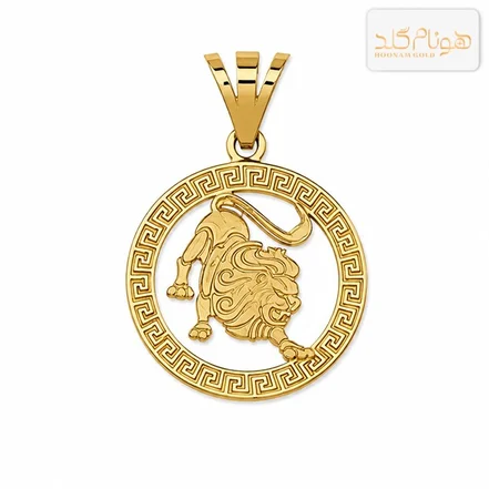 پلاک طلا مرداد M645