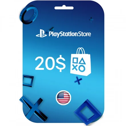 PSN 20$ Gift Card US دیجیتالی