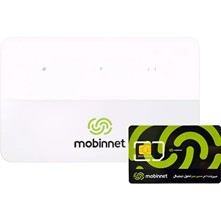 مودم 4G/4.5G مبین نت مدل Huawei B636 به همراه 30 گیگابایت اینترنت سه ماهه