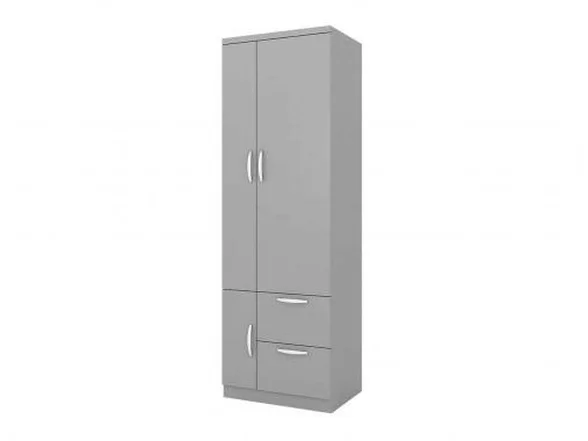 کمد لباس کوچک یک نفره طوسی DL39