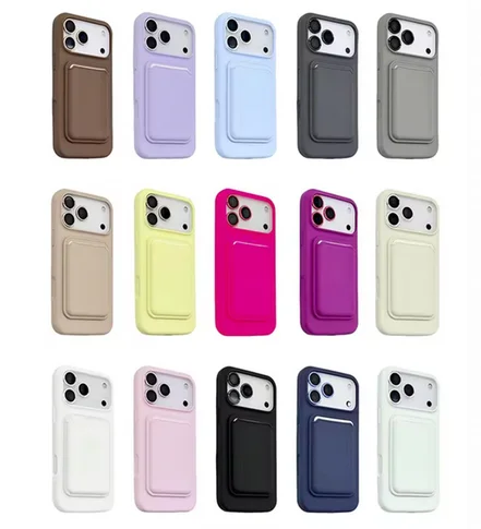 قاب محافظ سیلیکونی با ولت مگ سیف برای گوشی آیفون iPhone 16 Pro Max
