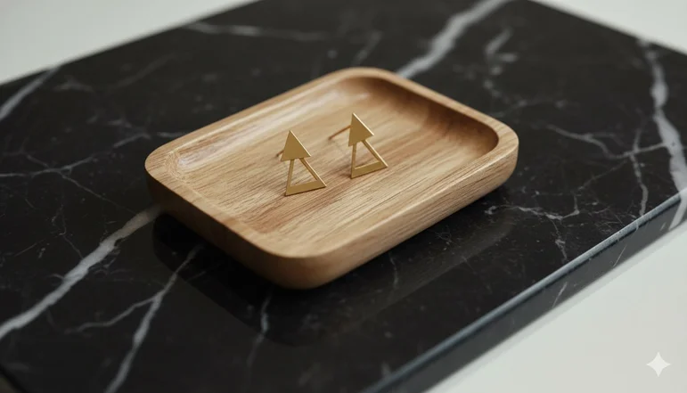 گوشواره مثلثی 2