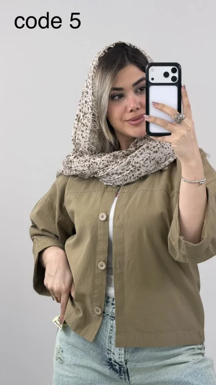 شومیز لینن مدل بلا کد 010004 A-19
