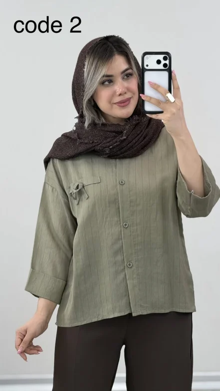 شومیز دیپلمات کد 09862 A-11
