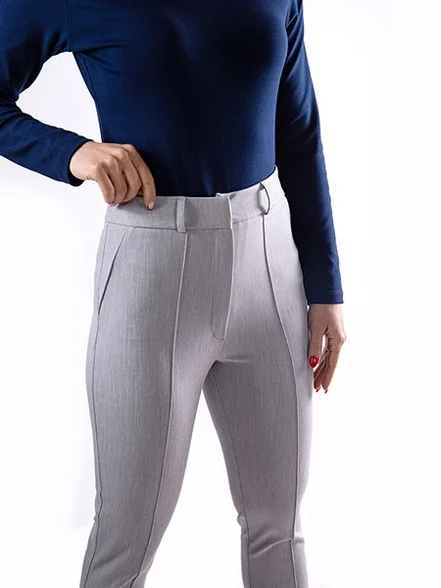 شلوار پارچه ای گاباردین قد 97 زنانه یارات بُرنُس