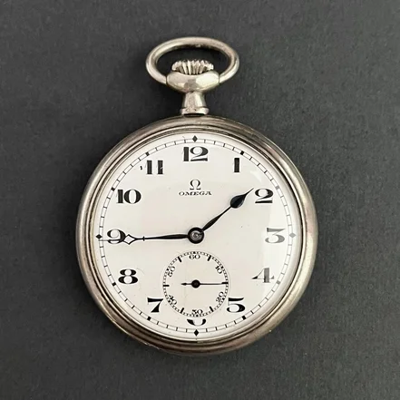 ساعت جیبی آنتیک امگا OMEGA سوئیس