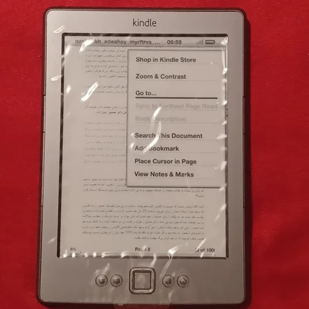 کتابخوان آمازون Kindle 4 Wi-Fi مدل D01100