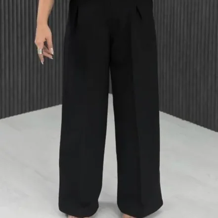 شلوار بگ پارچه ای