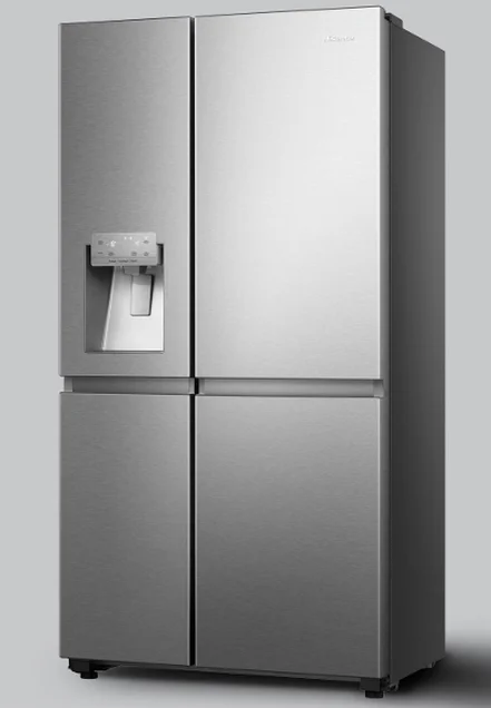 یخچال و فریزر ساید بای ساید هایسنس مدل 650 سیلور