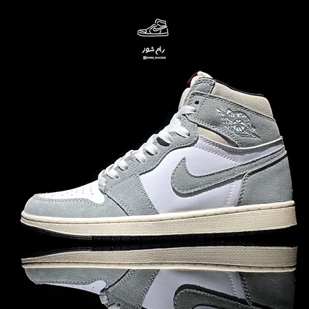 ایرجردن1 لایت اسموک گری Air Jordan 1 Retro High OG ‘Light Smoke Grey’