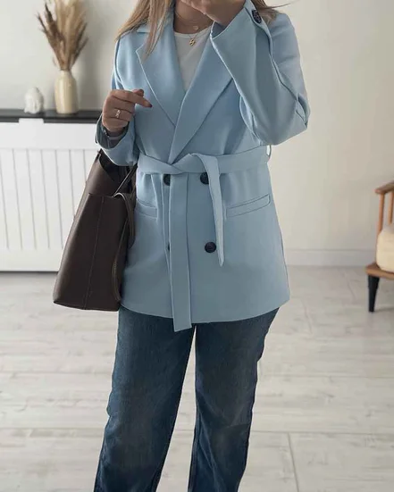 کت کرپ Royal (آبی) (اوتلت)