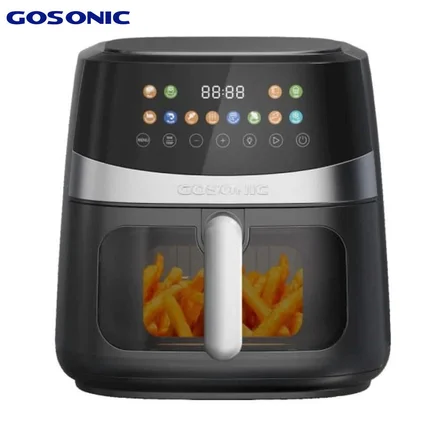 سرخ کن گوسونیک GAF-778 مشکی 8 لیتری