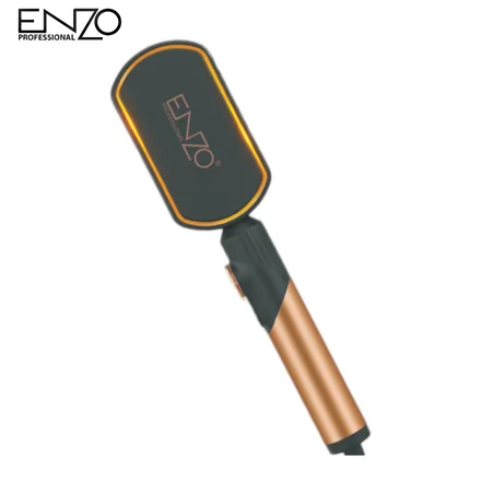 برس حرارتی حالت دهنده مو انزو پروفیشینال EN-4002 مشکی طلایی