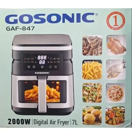 سرخ کن گوسونیک GAF-847 مشکی 7 لیتری