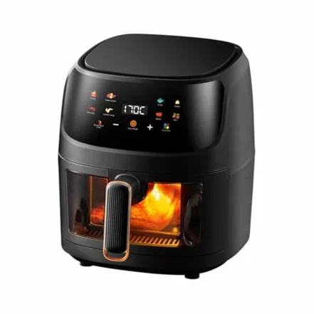 سرخ کن بدون روغن مدل Air Fryer 6L SKY-TOUCH با صفحه لمسی و 8 برنامه پخت