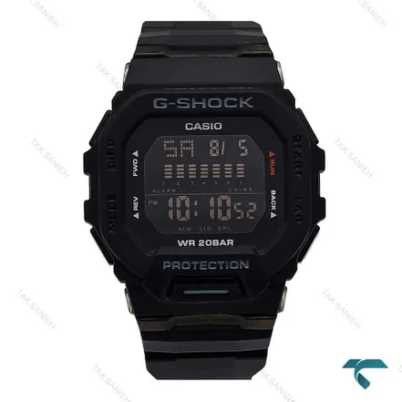 ساعت جیشاک GB200 مردانه مشکی Gshock-6551-G