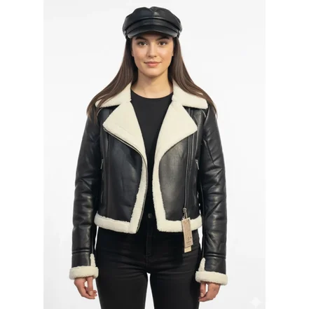 کاپشن بوفالو دخترانه زيپ کج